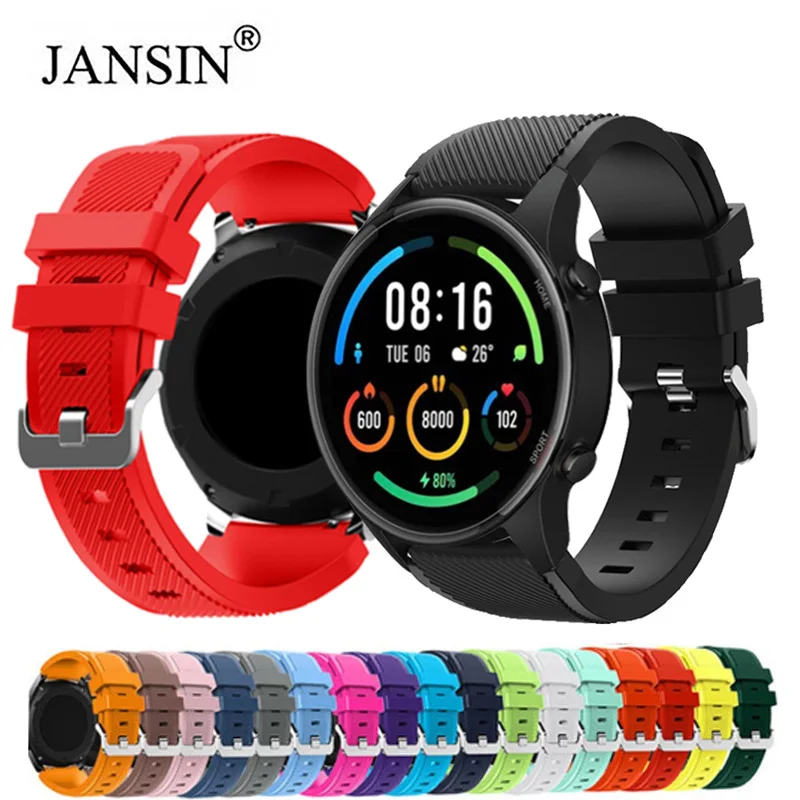 For Xiaomi MI Watch Color Smart Strap Silicone Wristband Bracelet 22mm Watchband For Xiaomi Mi Watch Color sports edition correa