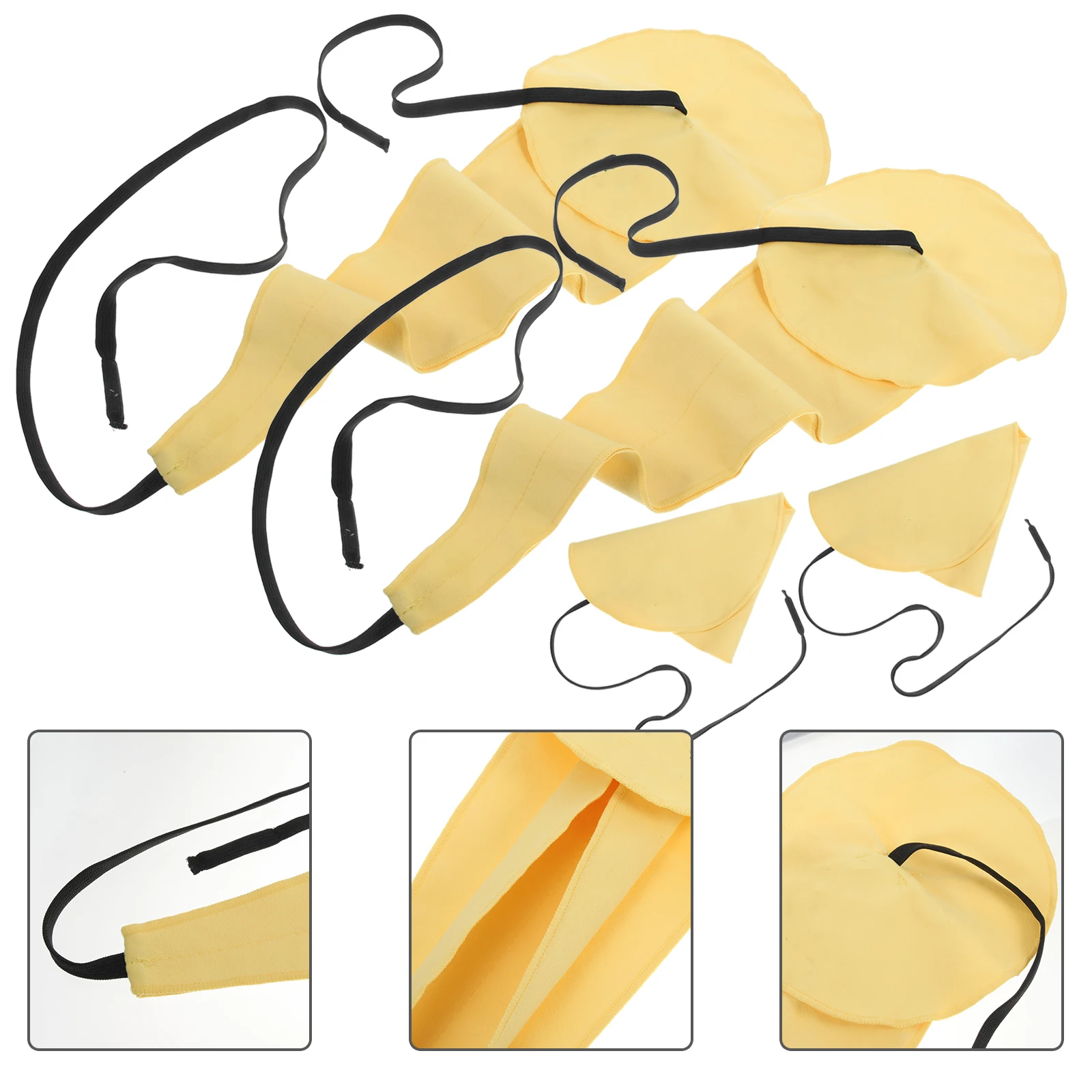 

4 Pcs Saxophone Cleaning Cloth Care Kit Instrument Accessories Small Tool Alto Fabric Tenor