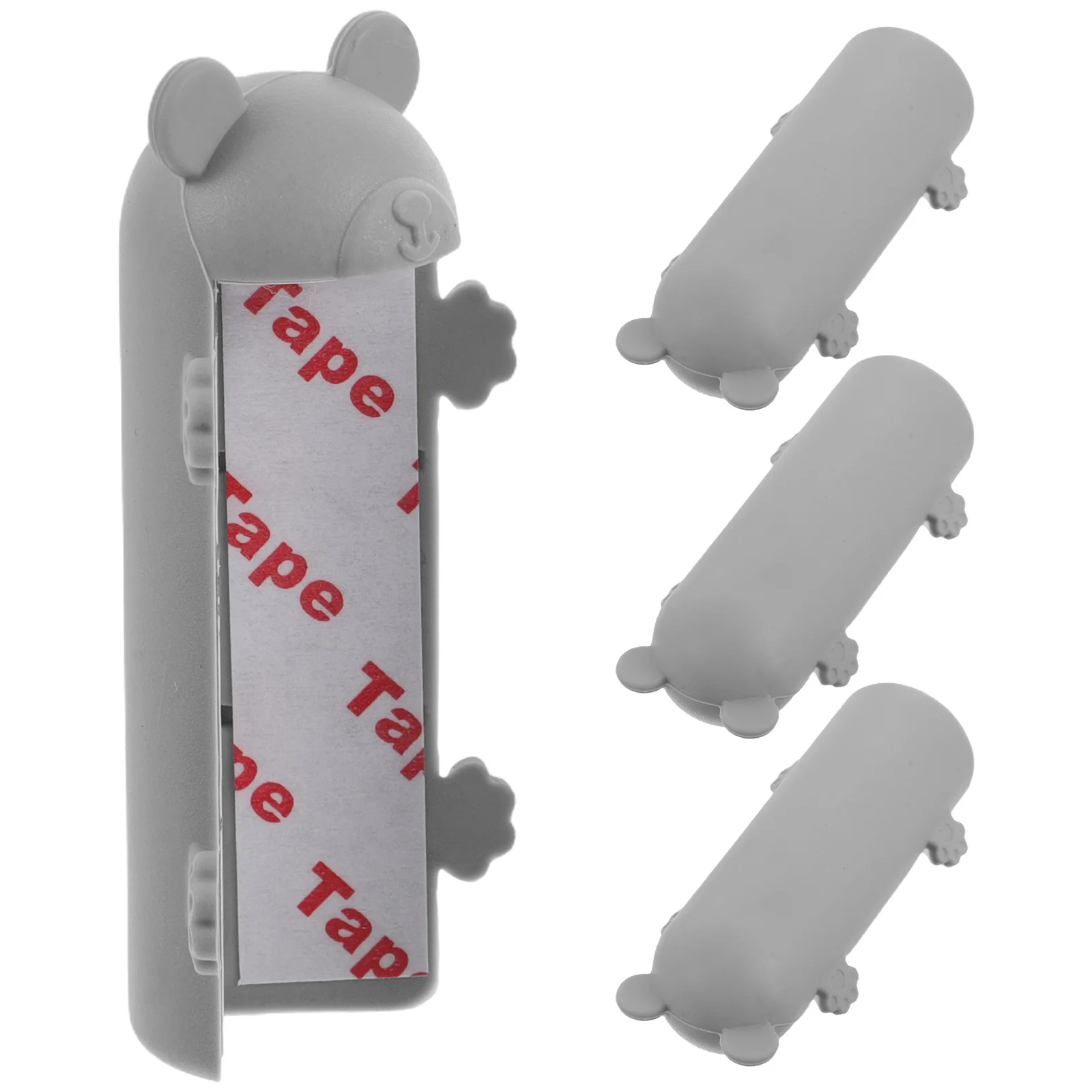 

4 шт. силиконовые защитные уголки, мягкие защитные ограждения для детей, защитные бамперы для мебели, столовых шкафов, защитные бамперы для детей