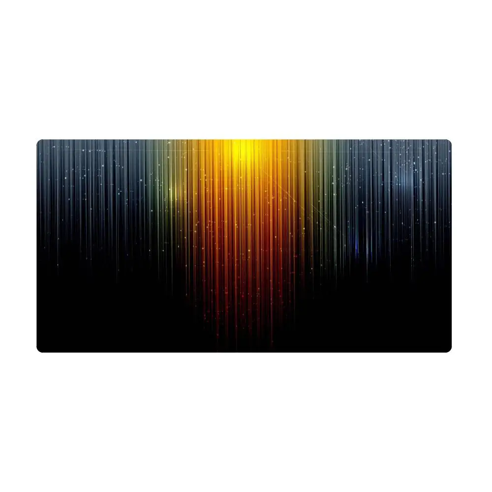 Занавеска-стример и иллюзия. Нескользящий моющийся коврик для мыши с резиновым дном, подходящий для работы, игр и офиса.