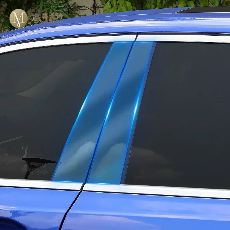

For BMW F30 F31 Series 3 2013-2018 Car Exterior Paint protective film Anti-scratch of window pillar strip TPU transparent film