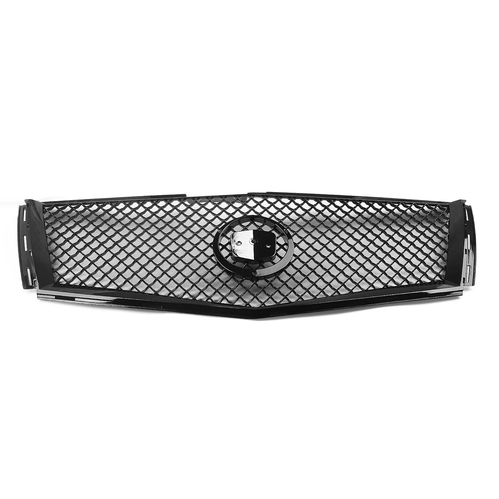 Car Front Grille Racing Grill Upper Bumper Hood Mesh Grid For Cadillac CTS 2008-2013