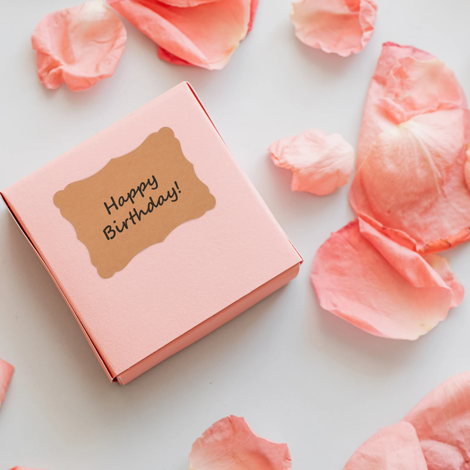 

10Pcs Birthday Cards Vintage Style Thick Kraft Paper Blank Cards for Greeting Simple Letter Paper DIY Postcard Craft Decoration