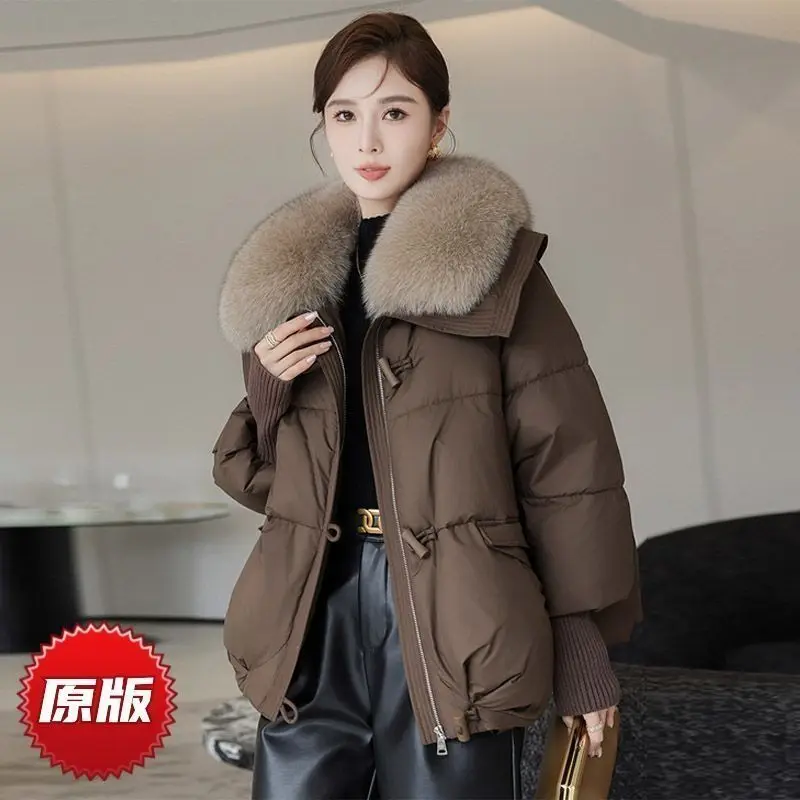 2025 New Winter Women Warm Thicken cotton-padded Jacket Female Long Puffer Coat Ladies Outerwear