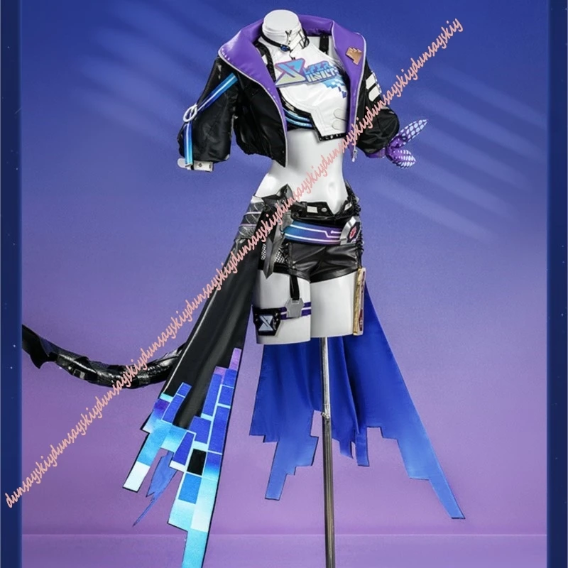 Game Cosplay Series: Honkai: Star Rail -Silver Wolf LV.999/SP Silver Wolf Cosplay Costume full set Party Women Girls Role Play view 3