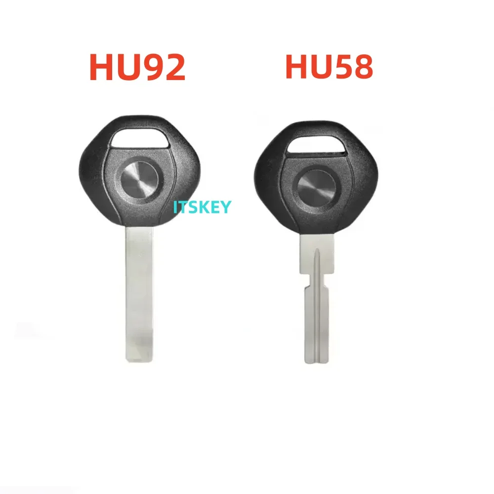 10pcs 2 Track 4 track HU92 HU58 Transponder Key Shell For BMW HU92R High Security Blade