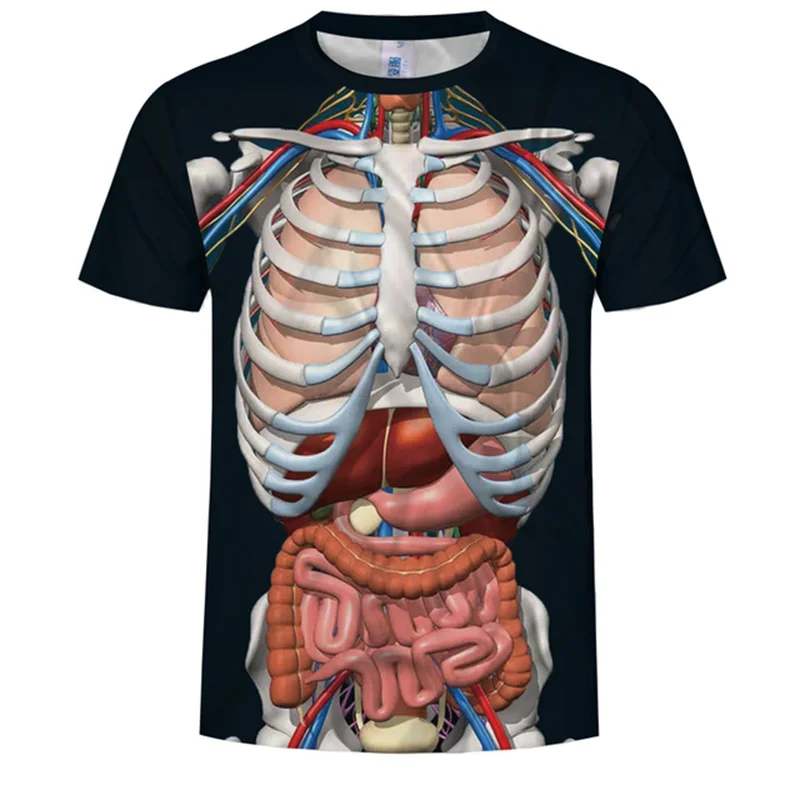 Interest Fake Muscle T-Shirts Muscular 3D Print Streetwear Men Women Sport Casual Fashion Oversized T Shirt Tees Tops Clothing