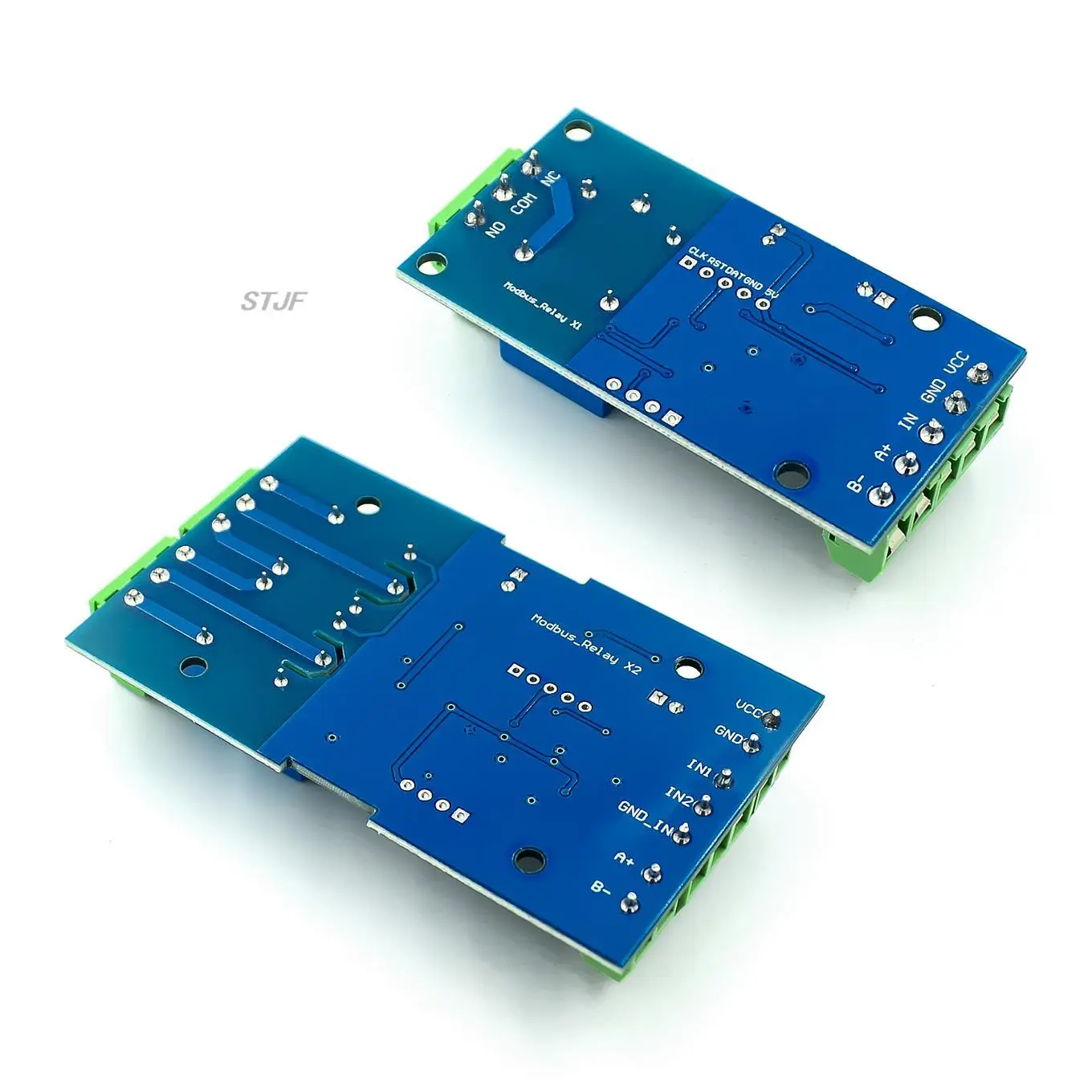 Modbus-Rtu 1/2 canal 7-24V módulo de relé interruptor Modbus RTU 4 canales salida de relé 12V entrada de interruptor 485 comunicación TTL Pin He