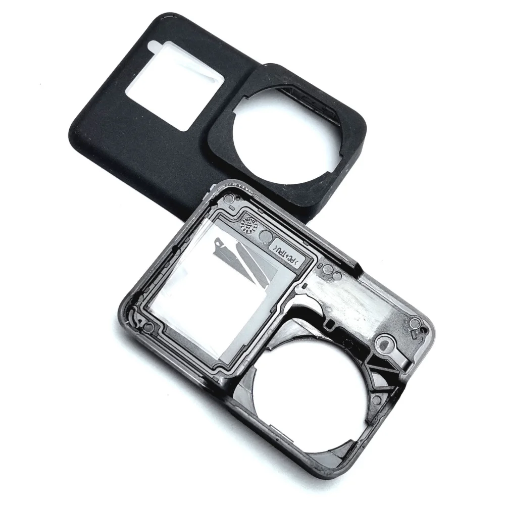 1 buah penutup Panel depan GoPro Hero 7, bagian pengganti kamera papan muka hitam