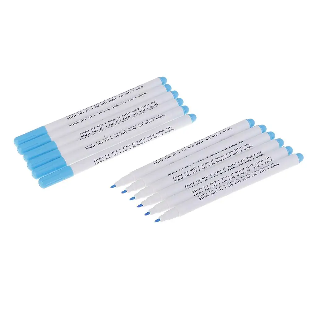 Air Erasable Pen Kit Acrylic Marker Paint Pen for Leather Making Embroidery Cross Stitch and Garment Marking