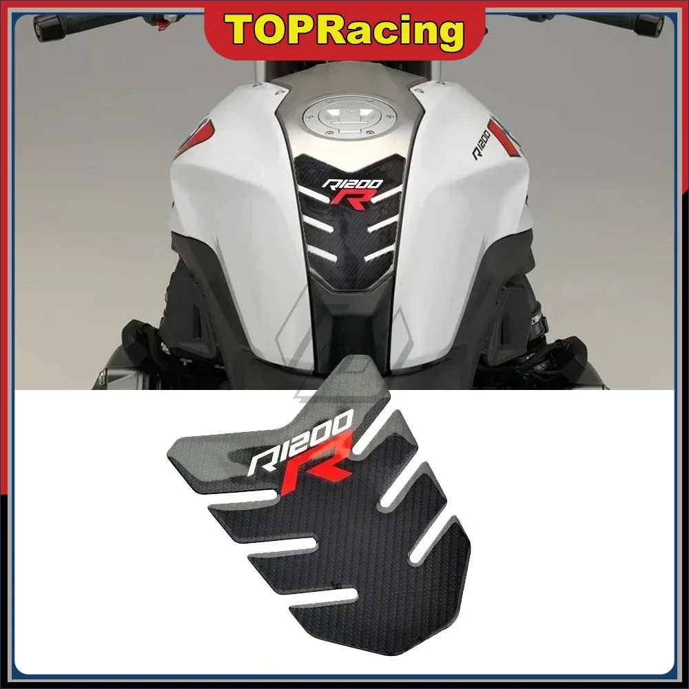 

3D Carbon Look Tank Pad Protector Sticker For BMW R1200R R1200 R