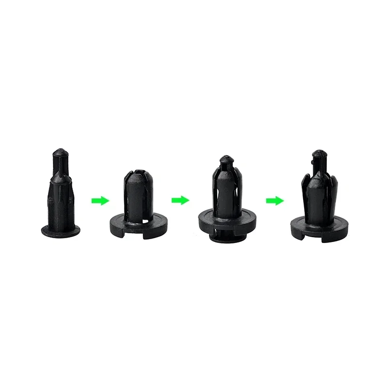10/20szt 10mm Uniwersalny samochodowy plastikowy nit do zderzaka Honda 91503-SZ3-003 Samochodowa klamra mocująca Klips Pokrywa — zdjęcie 6