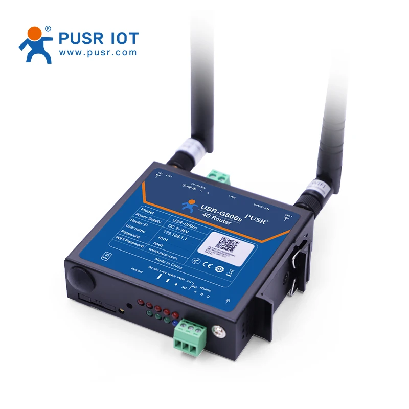 Imagem -04 - Roteador Celular Lte Openvpn Iot 4g Industrial Portas Serial Dual Ethernet Eua Austrália América Latina Usr-g806s-eau