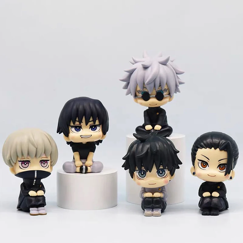 10cm Q Version Jujutsu Kaisen Figures Nanami Kento Satoru Gojo Geto Suguru Ryomen Sukuna Action Figure Anime PVC Model Toy Gifts