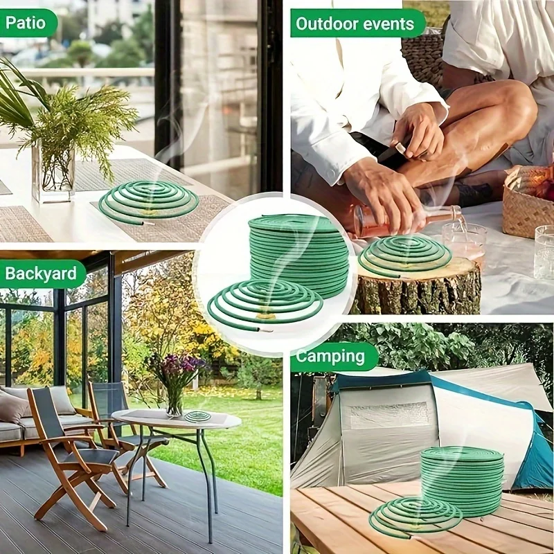 48 شموع معطرة مع حامل - عطر عشبة الليمون الطبيعي للأماكن الخارجية، جانب حمام السباحة، الفناء، الشرفة، سطح السفينة، التخييم والمشي لمسافات طويلة