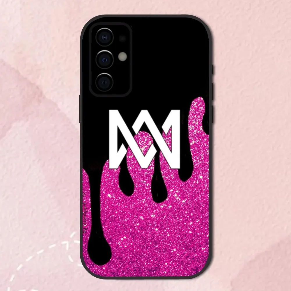 Singer M-Marcus M-Martinus Phone Case For Samsung S24,S21,S22,S23,S30,Ultra,S20,Plus,Fe,Lite,Note,10,9,5G Black Soft Shell