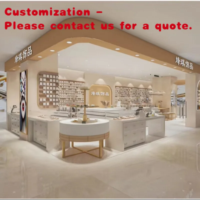 

Изготовленный на заказ роскошный ювелирный магазин, витрина, розничная торговля, торговый центр, дисплей, киоск, дизайн ювелирного интерьера