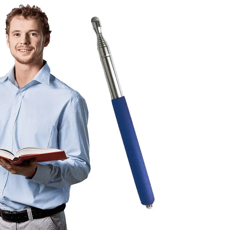 

Capacitive Touch Screen Stylus Pen Multifunctional Presentation Pointers With Non-Slip Handle Lanyard-Attached Portable