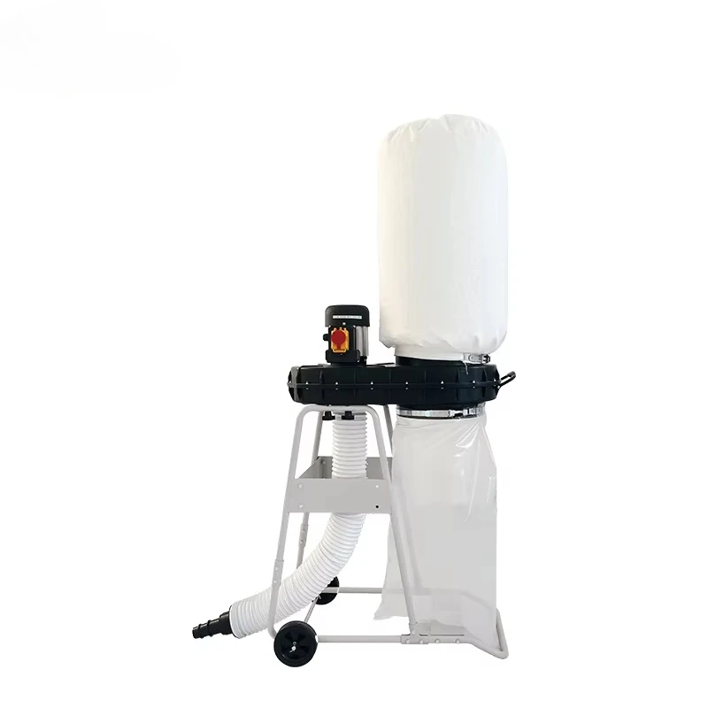 

750w Industrial-Strength Bag-Mounted Dust Collector, Tailored for Woodworking Environments and Comprehensive Sawdust Control