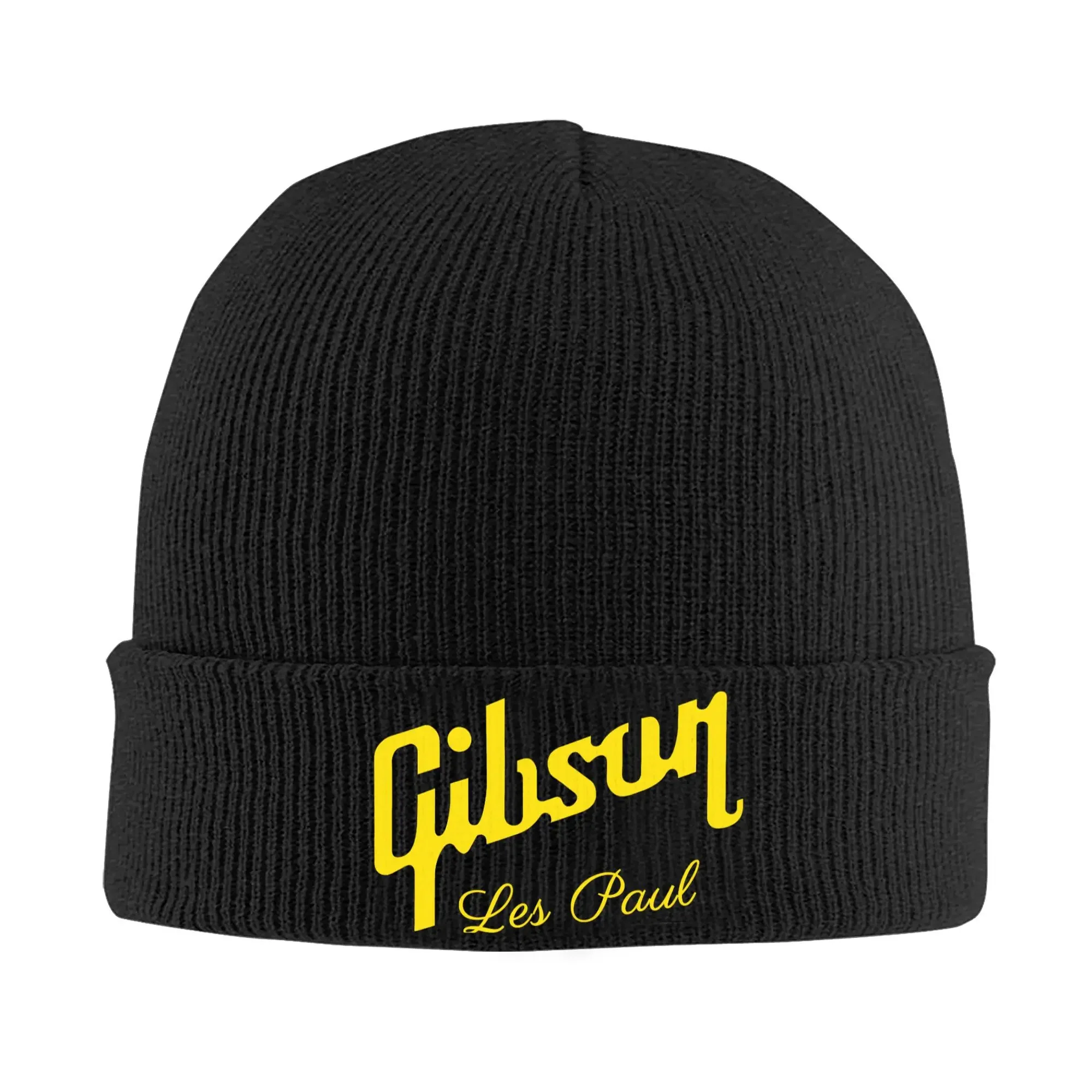 Guitar Gibsones Hats Autumn Winter Skullies Beanies Warm  Cap Female Male Acrylic Bonnet