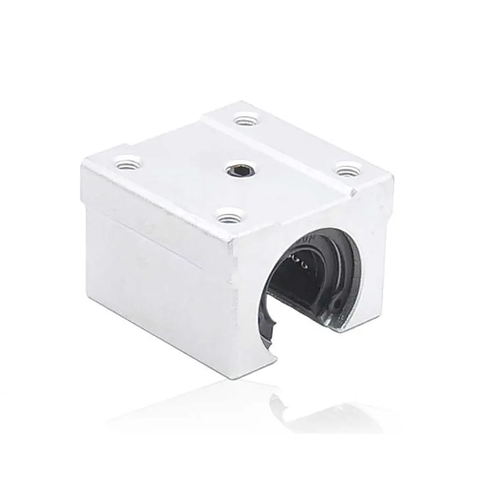Extended SBR Open Linear Bearing Slide Block SBR12/13/46/20/25/30/35/40/50UU Linear Guide Rail Block for CNC 3D Printer