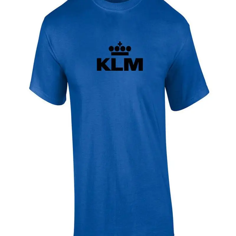 Klm Black Retro Log… - image