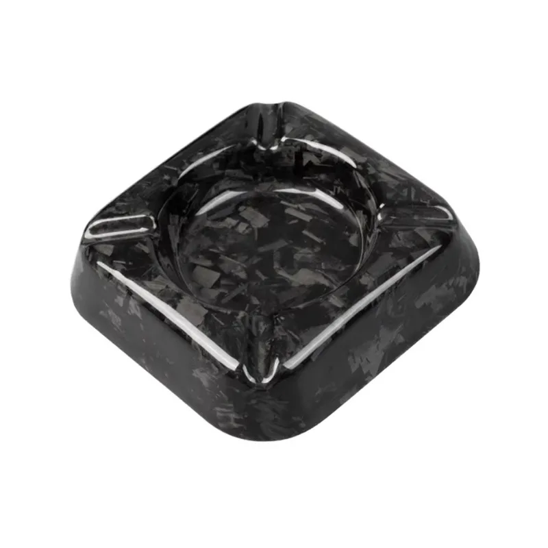 

Forged carbon ashtray home smoking accessories desk car creative ashtray boyfriend gift