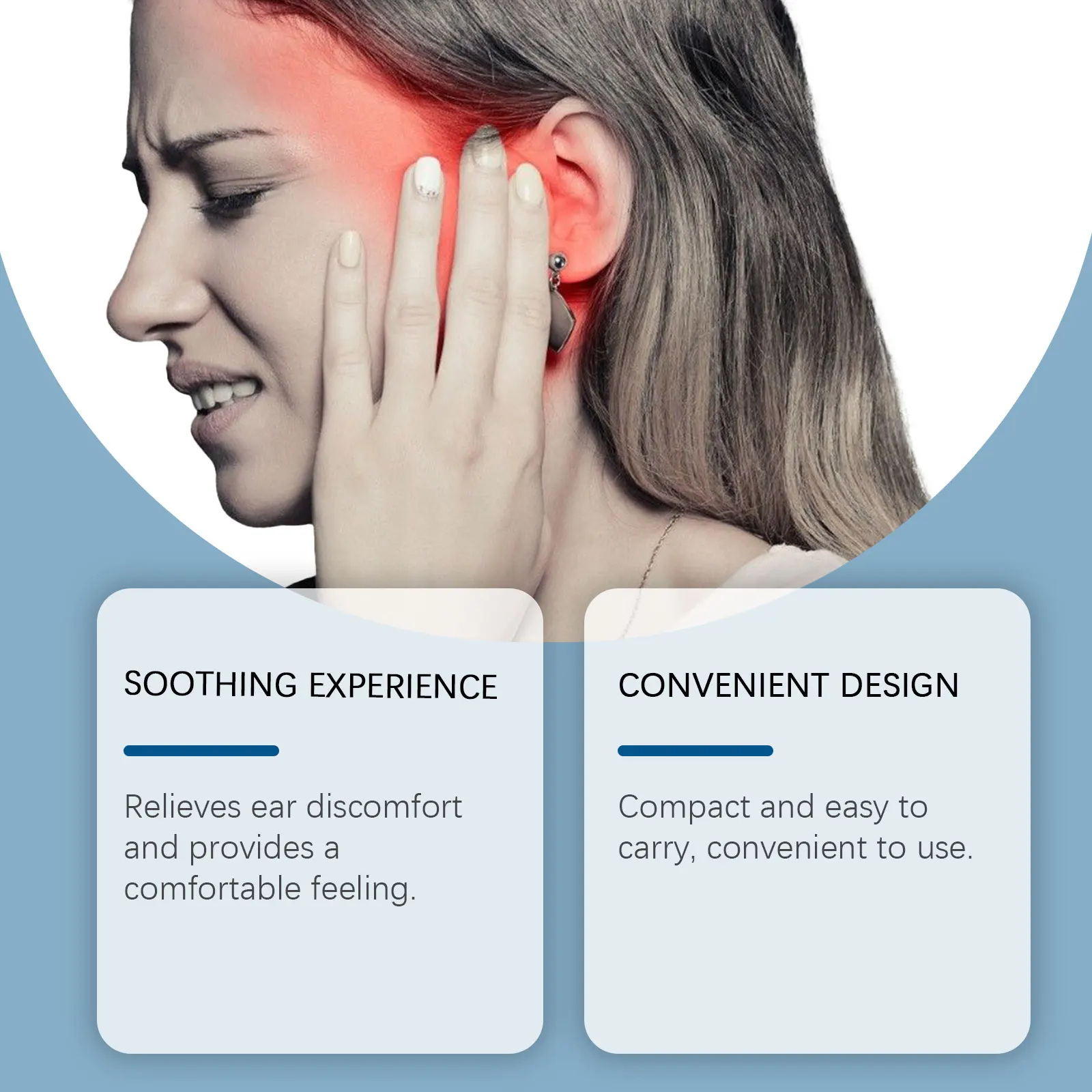 Itchy Ear Care Patches Effectively Reduce Inflammation Improve Ear Microcirculation Enhance Hearing Convenient Ear Care Patches