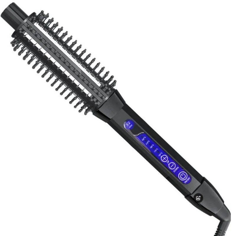 Cepillo de pelo de cerámica profesional, rizador, cepillo eléctrico para el cabello, peine, rizador de pelo, rizador de pelo