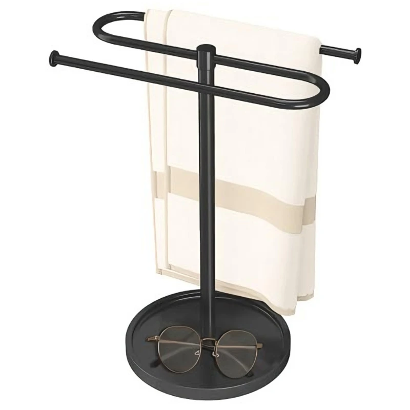 

Металлический держатель для полотенец S-образная подставка для полотенец для рук с нескользящим основанием Экономия места для и