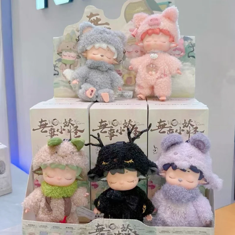 

Genuine MIMI Leisurely Elf Series Vinyl Face Blind Box Toys Kawaii Anime Action Figure Surprise Mystery Box Dolls Gift for Girls
