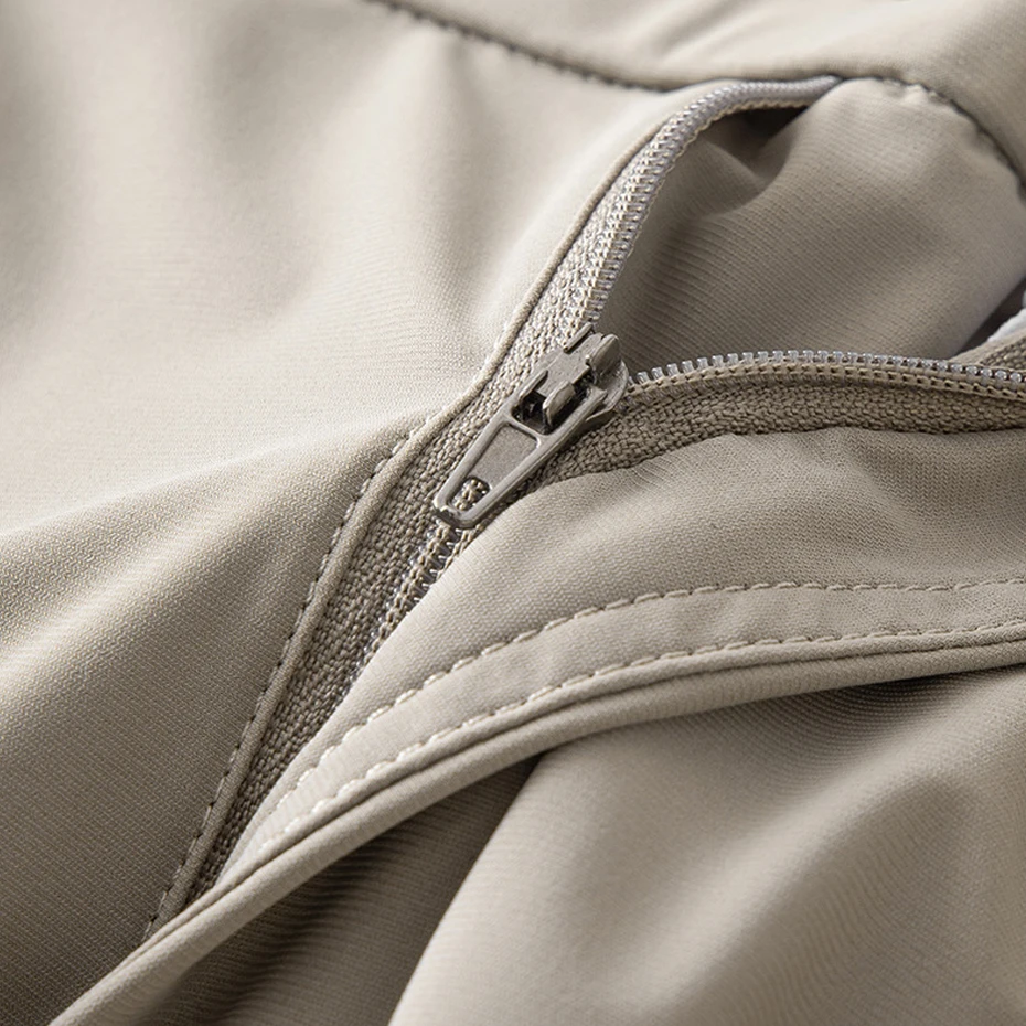 Summer Cool Pants Men Straight Stretch Pants Fashion Casual Solid Color Pants Male Anti-wrinkle Trousers