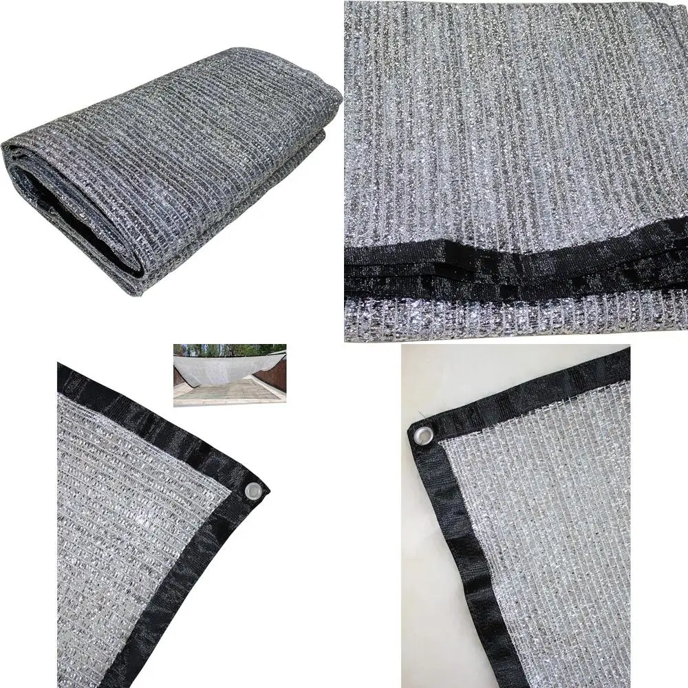 그로밋이 있는 70% 차광 10x20피트 알루미늄 천 패널