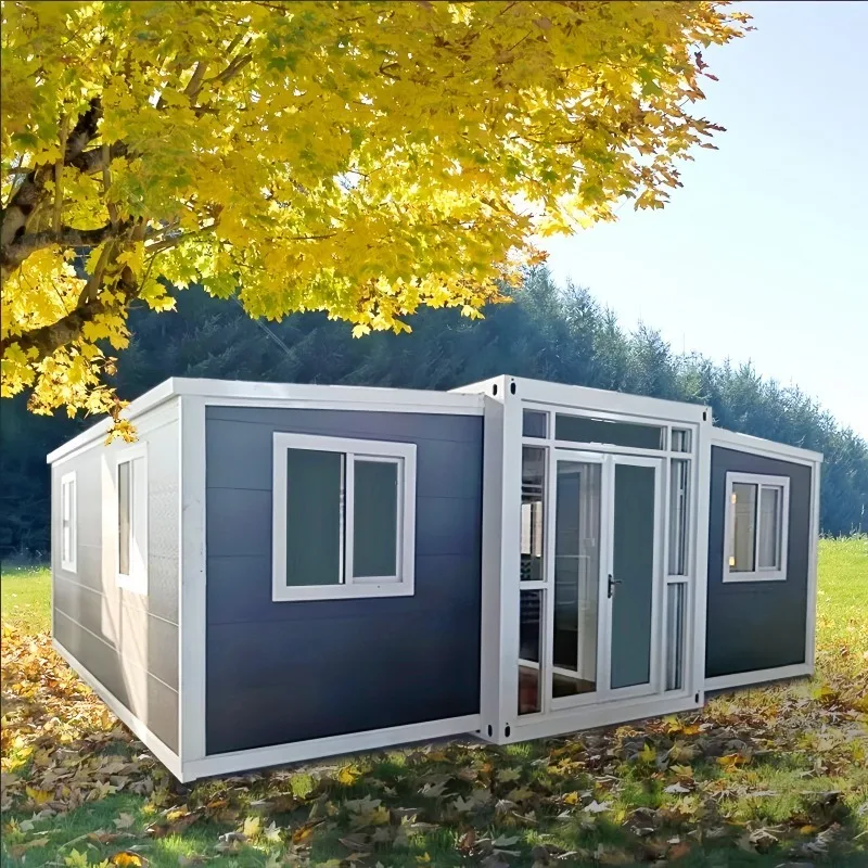 Container Homes Australia Luxury Villa 20FT 40FT 2 Bedroom Folding Expandable Prefab Container Houses