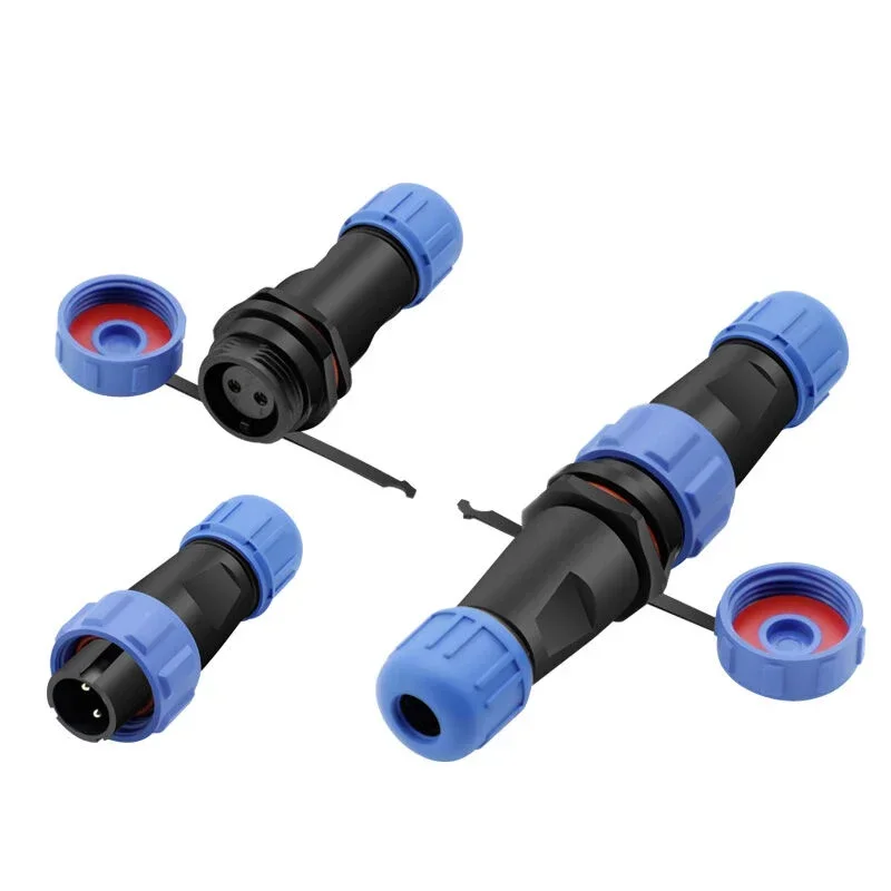 SP/13/16/17/20/21 SD13 Docking Aviation Plug And Socket Connector  2/3/4/5/6/7/9/12 PIN Male Female Waterproof, Dustproof  IP68