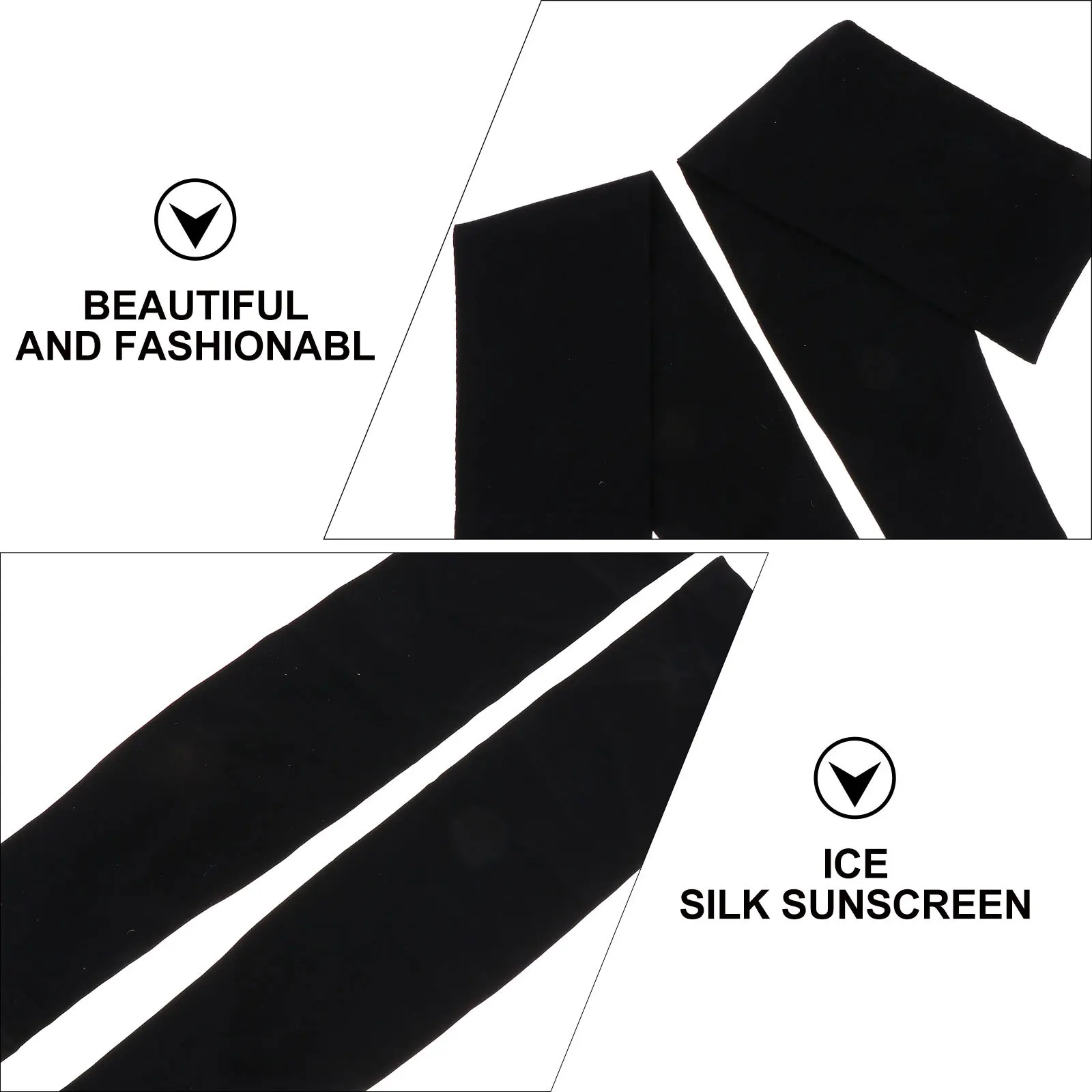 

2Pcs Breathable Legs Covers Ice Silk Cooling Sun Protection Legs Guards Outdoor Sports Cycling Uv Protection Outdoor Sports Kits