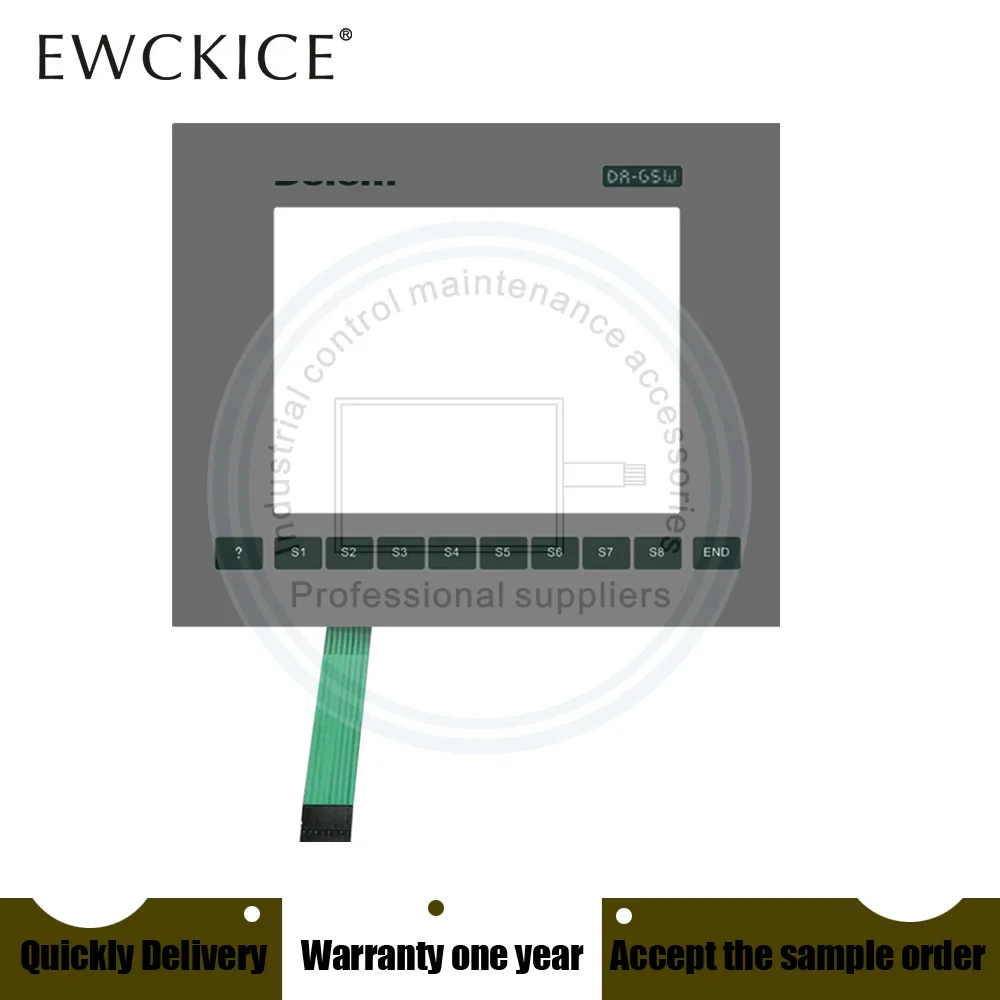 Keyboard keypad sakelar membran DA65W DA 65W DA-65W HMI PLC baru