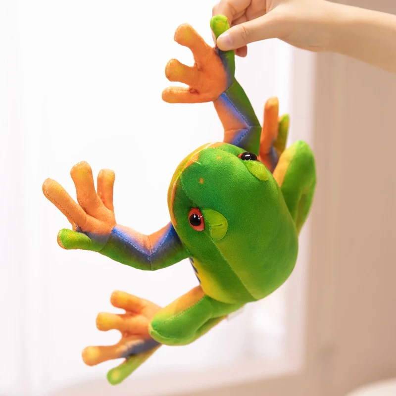 وسادة قطيفة على شكل ضفدع مبتكرة لغرفة المعيشة، ديكور مضحك رائع، ناعم قابل للغسل في الغسالة، هدية مثالية للمنزل