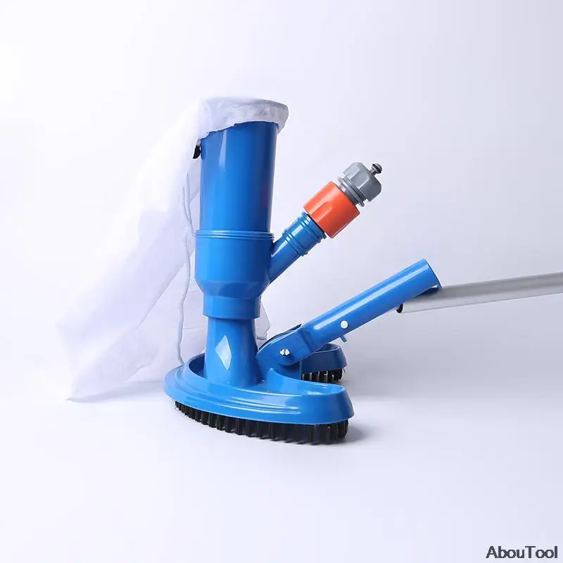 Swimming Pool Vacuum Cleaner Cleaning Disinfect Tool Suction Head Pond Fountain Spa Pool Vacuum Cleaner Semicircular Brush