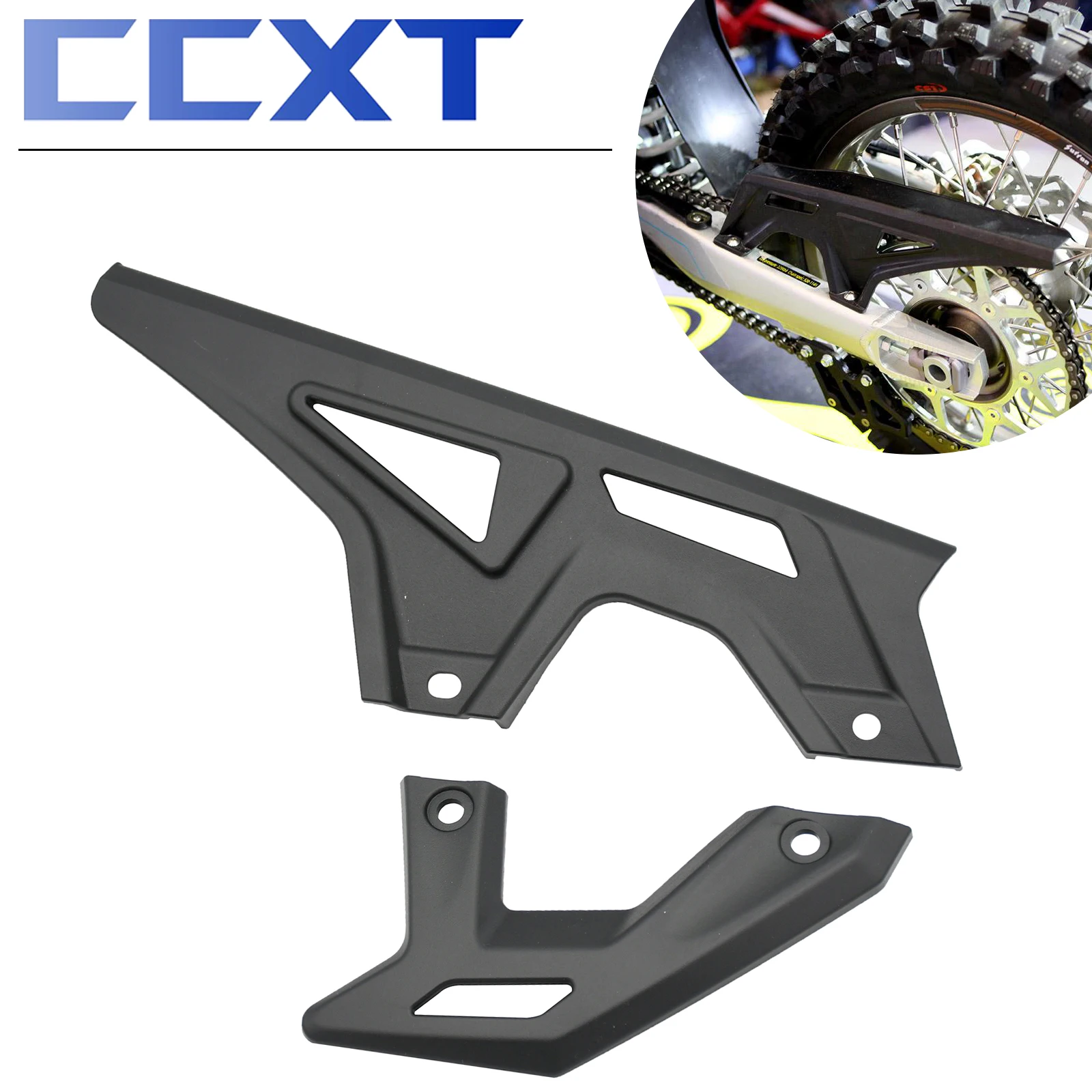 Motorcycle Accessories Chain Cover Guard Sprocket Guard For Surron Sur Ron UltraBee Ultra Bee Electric Motocross Dirt Bike Parts