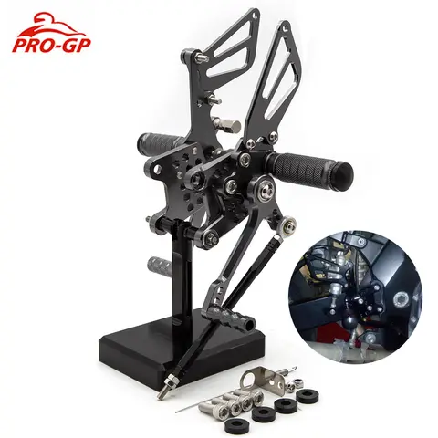 스즈키 SV650 SV650S SV1000/S SV650 1998-2014 오토바이 후면 세트 발판 Footpeg 시프트 기어 레버 발 페그