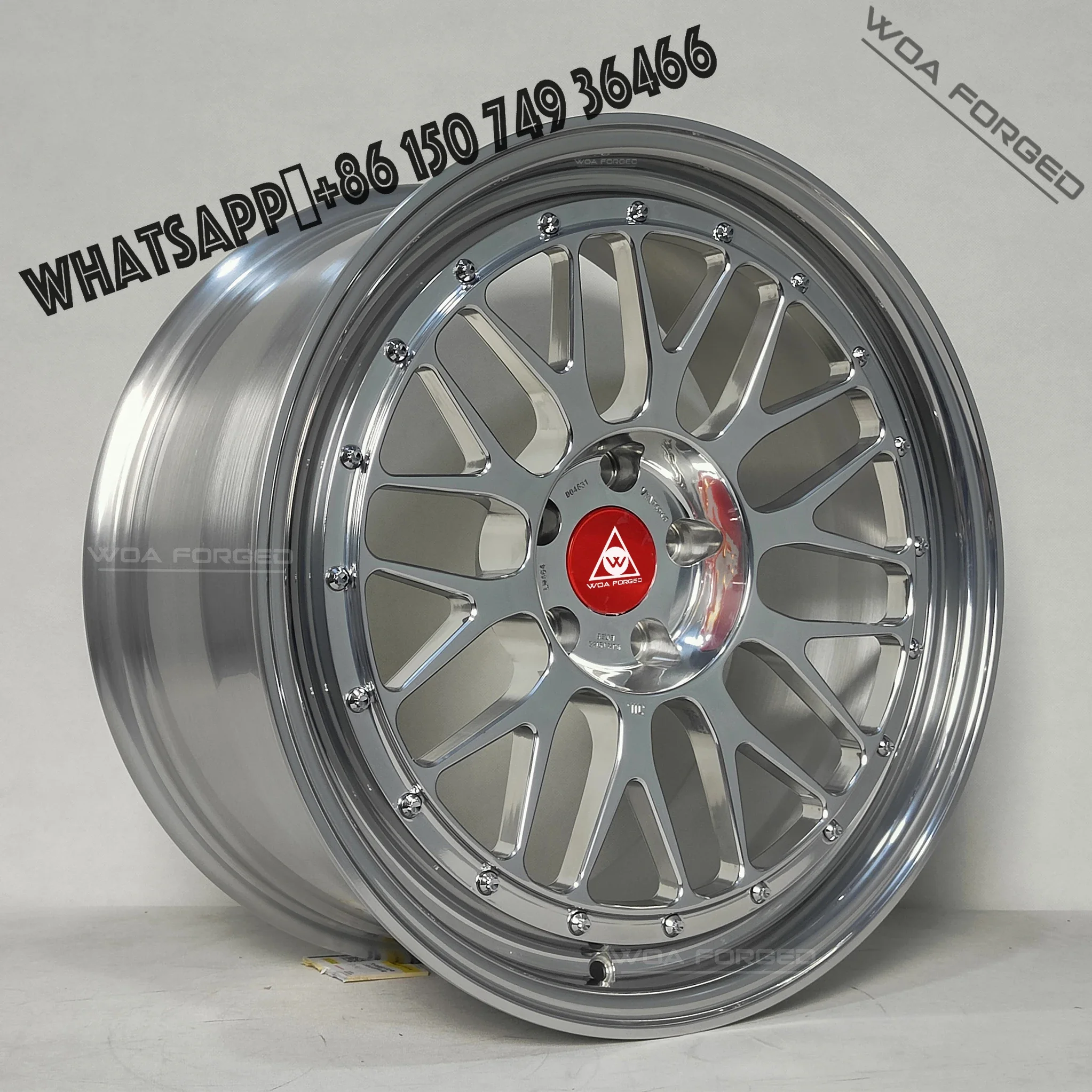 

Brushed Polishing Forged Wheels Lightweight Polished Forged Factory Custom Passenger Car Forged Wheels Alloy for BS LM LMR