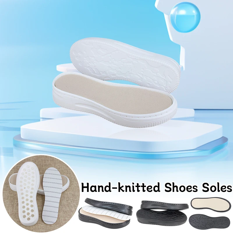 Hand-knitted Tendon Bottom Shoes Soles Summer / Winter Hook Sole Hand-woven Shoes Outsole Rubber Sole Replacement DIY Material