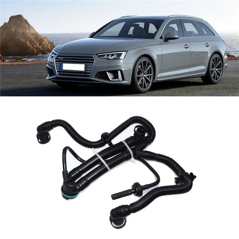 ABOU-Exhaust Gas Pipe Crankcase Vent Pipe For A4 S4 Avant A6 S6 A8 S8 Quattro 06E103217M