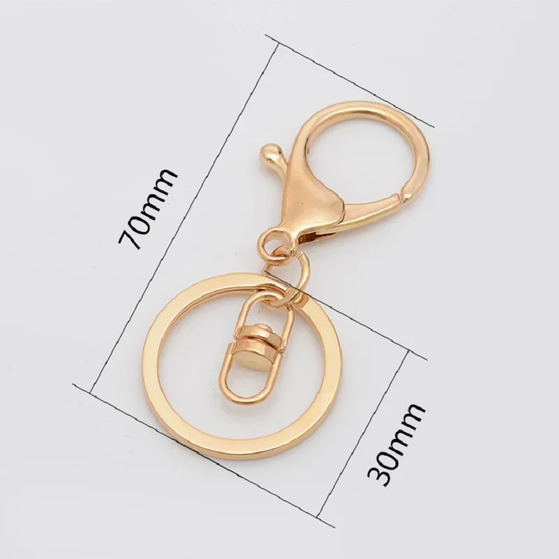 8-Shaped Keychain, Alloy Keyring, Environmentally Friendly Pendant, Lobster Hook,Hardware Accessories Wholesale Bag Mobile phone