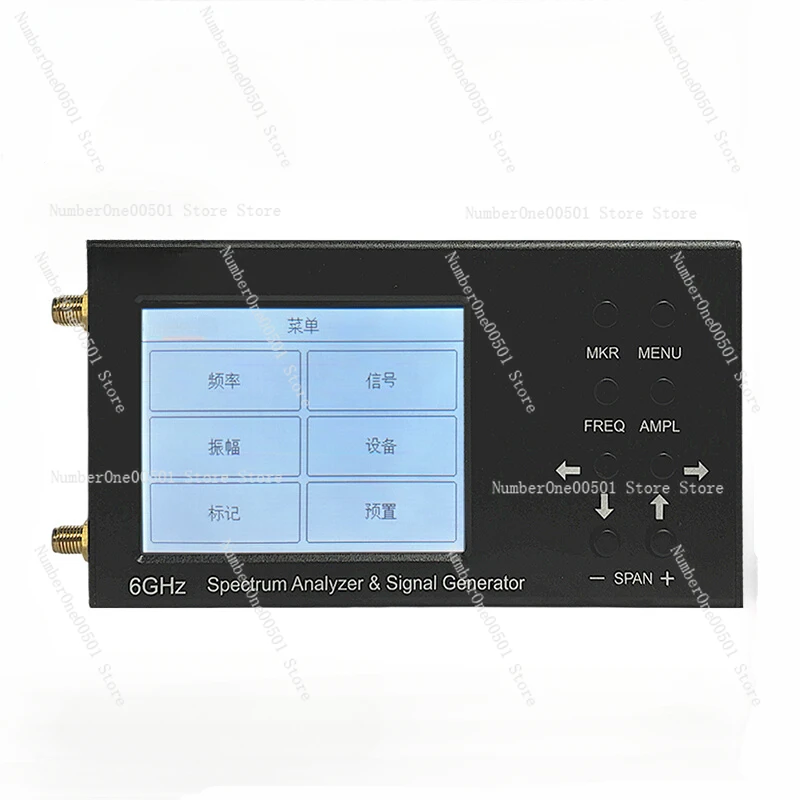 SA6 Spectrum Analyzer Signal Source 35MHz-6.2G Portable Wireless Signal Frequency Meter, New