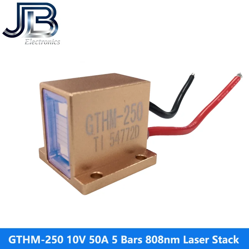 

GTHM-250 5Bars Golden 10V 50A 250W 808nm Laser Stack For Hair Removal