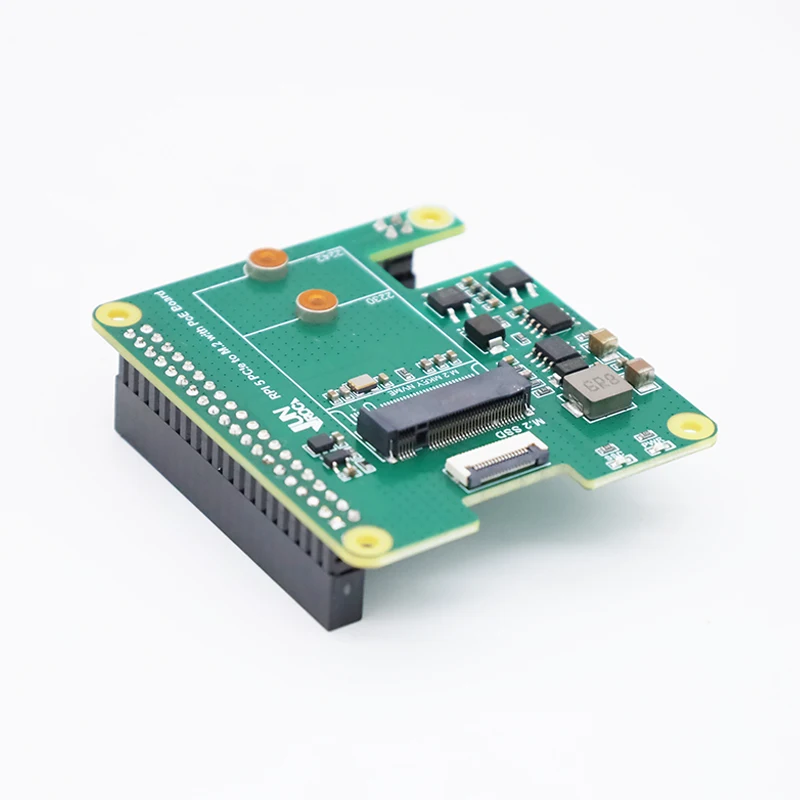 Raspberry Pi 5 PCIe M.2 NVMe SSD POE Power Ethernet Interface Expansion Board High-quality Electronic Module Kit