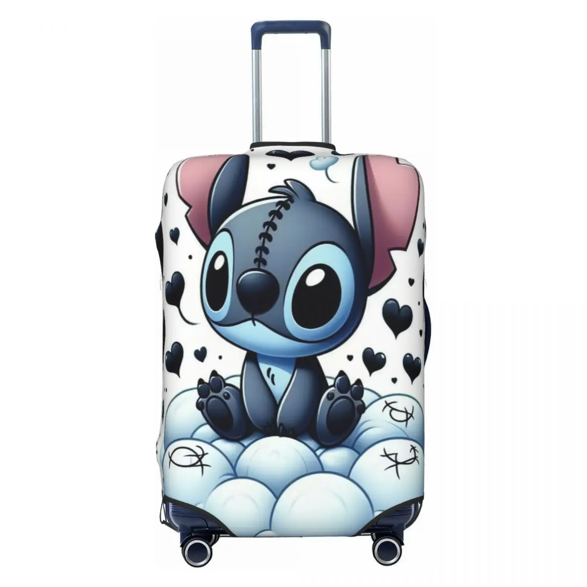 

Cute Cartoon Monster Stitch Luggage Cover Protector Elastic Travel Suitcase Covers