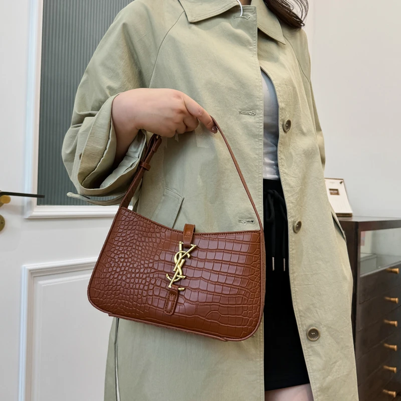 حقيبة يد نسائية فاخرة من Regal Imperial حقيبة كروس جلدية عتيقة بكتف عالي الجودة #2